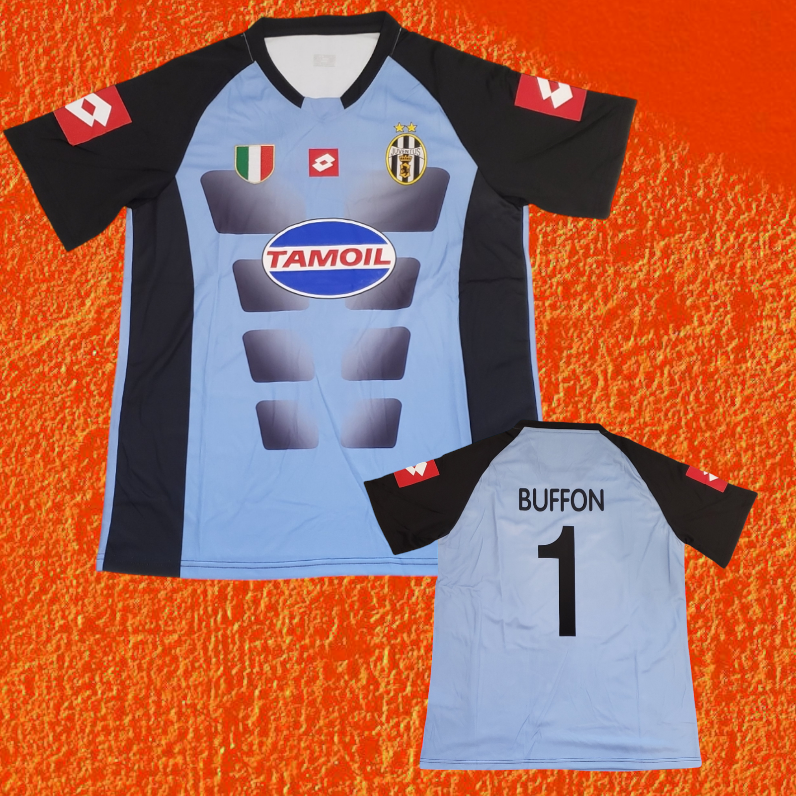 XL Vintage Jersey Juventus Goalkeeper 02/03 - Lotto - Blue XL Vintage Jersey Juventus Goalkeeper 02/03 - Lotto - Blue