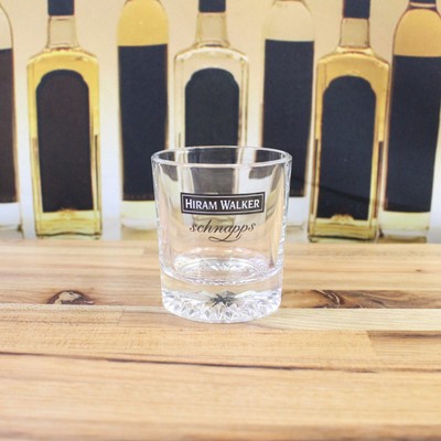 Hiram Walker Schnapps Wide Shot Glass