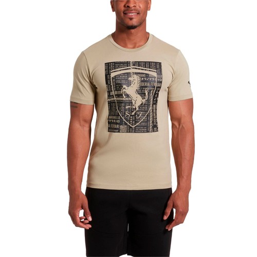 

[577854-06] Мужская ФУТБОЛКА Puma FERRARI BIG SHIELD, Elm