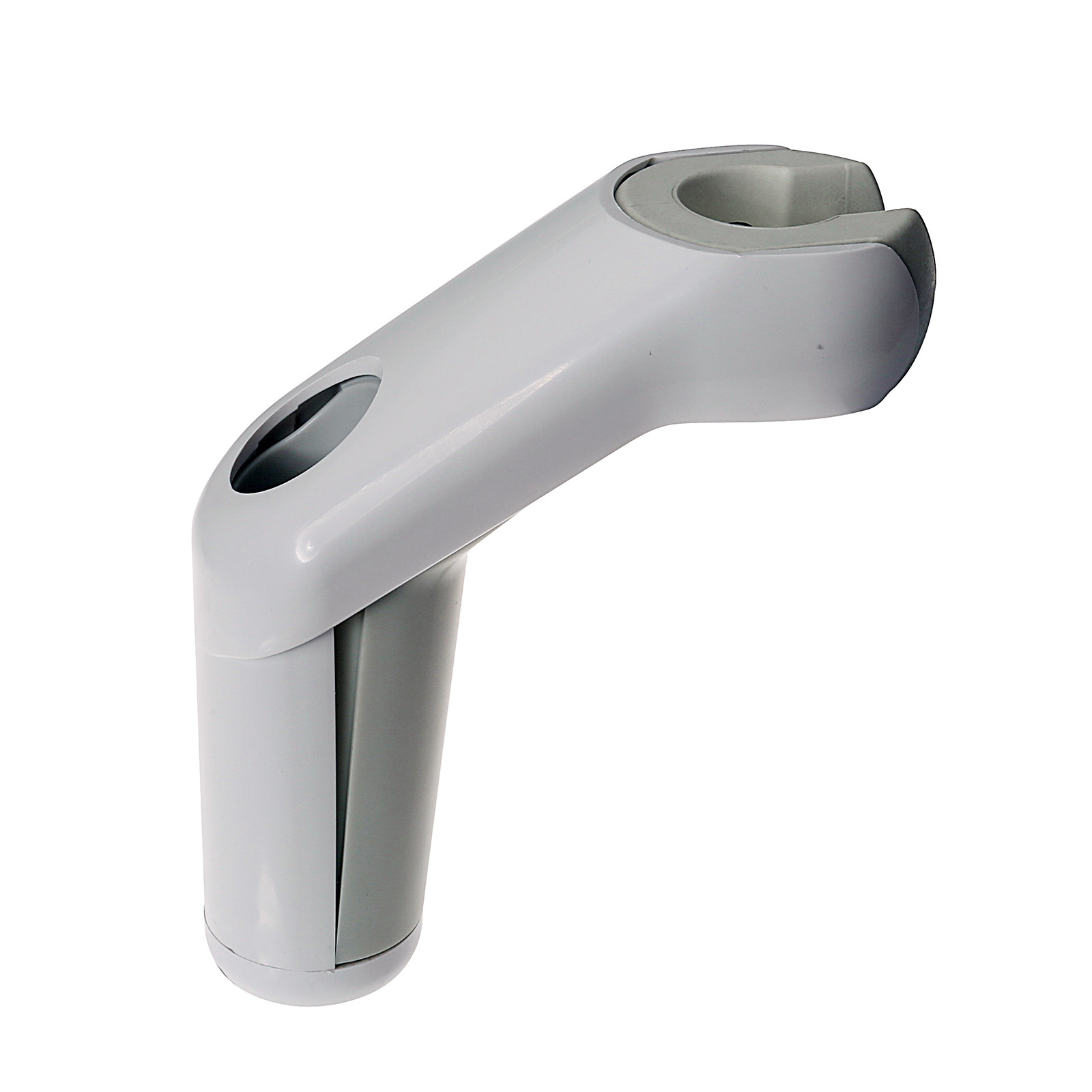 White/Grey 22mm Shower Holder Clamp Head Bracket Assembly For Mira