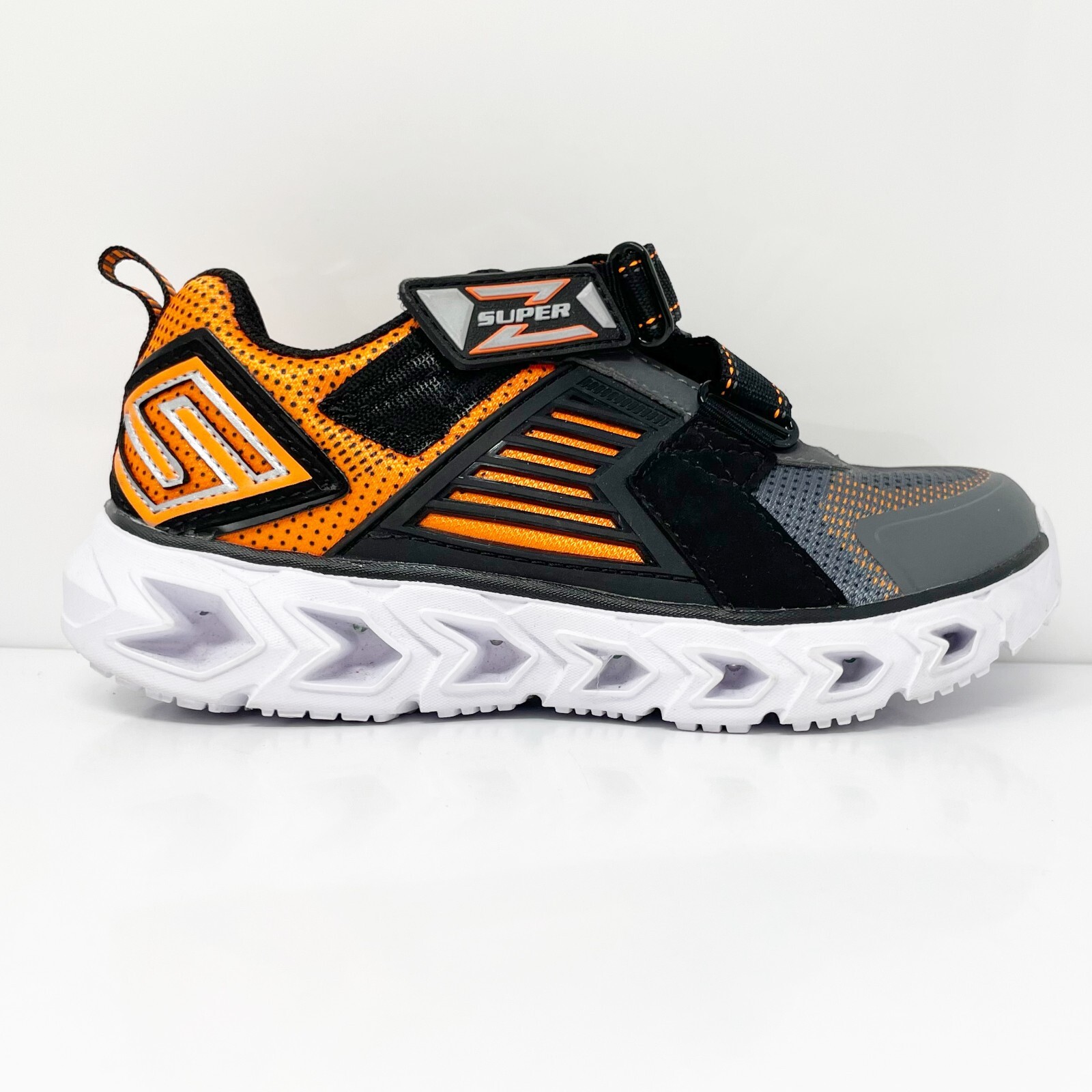 

Skechers Boys Hypno Flash 2.0 90587L Серые кроссовки Кроссовки Размер 1.5, Серый, Hypno Flash 2.0