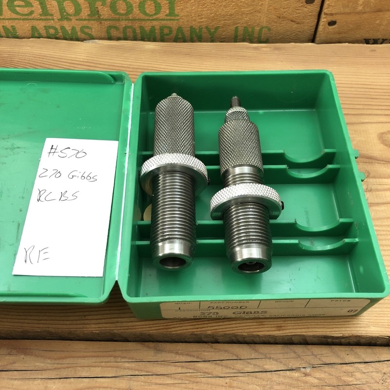 #570 270 Gibbs FL Reloading Die Set