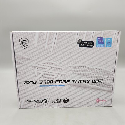 -NEW- MSI MPG Z790 Edge TI MAX WiFi Gaming Motherboard (LGA 1700, DDR5, ATX)