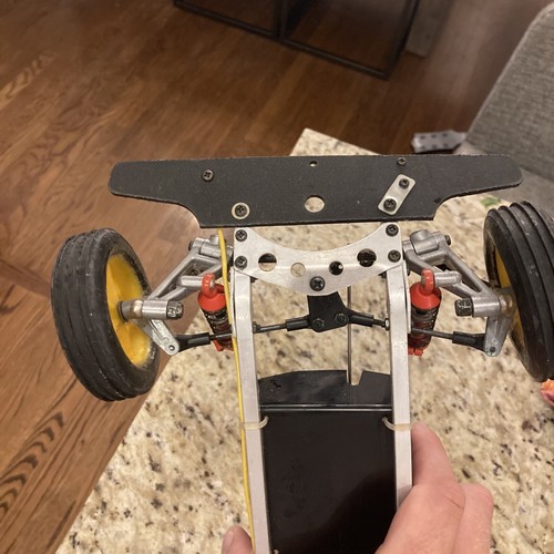 Vintage Kyosho 1/10 Advance Assault Circuit RC Car Unfinished Build Rare