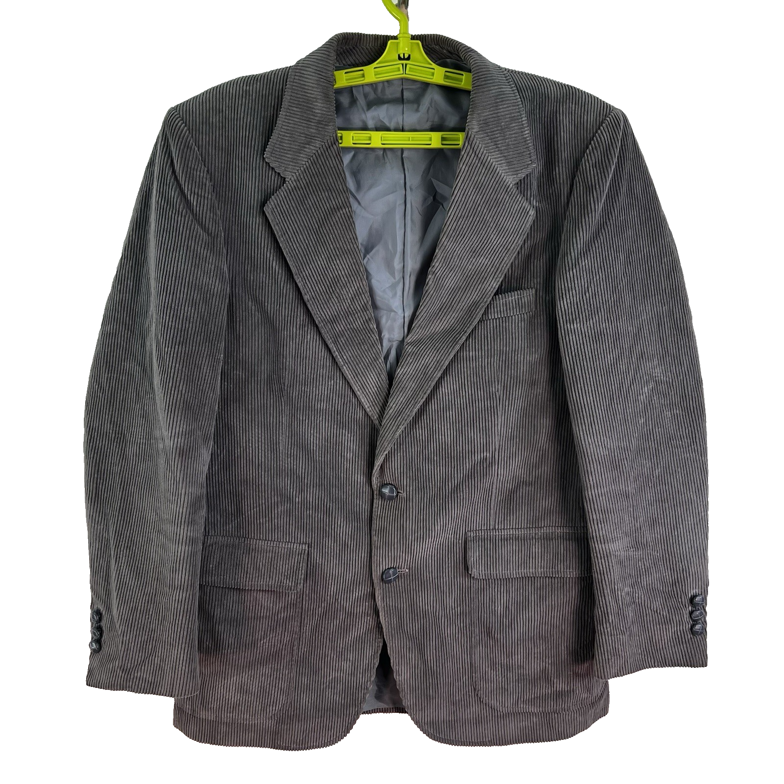 Vintage Jordache Corduroy Single Breast Jacket Blazer Mens