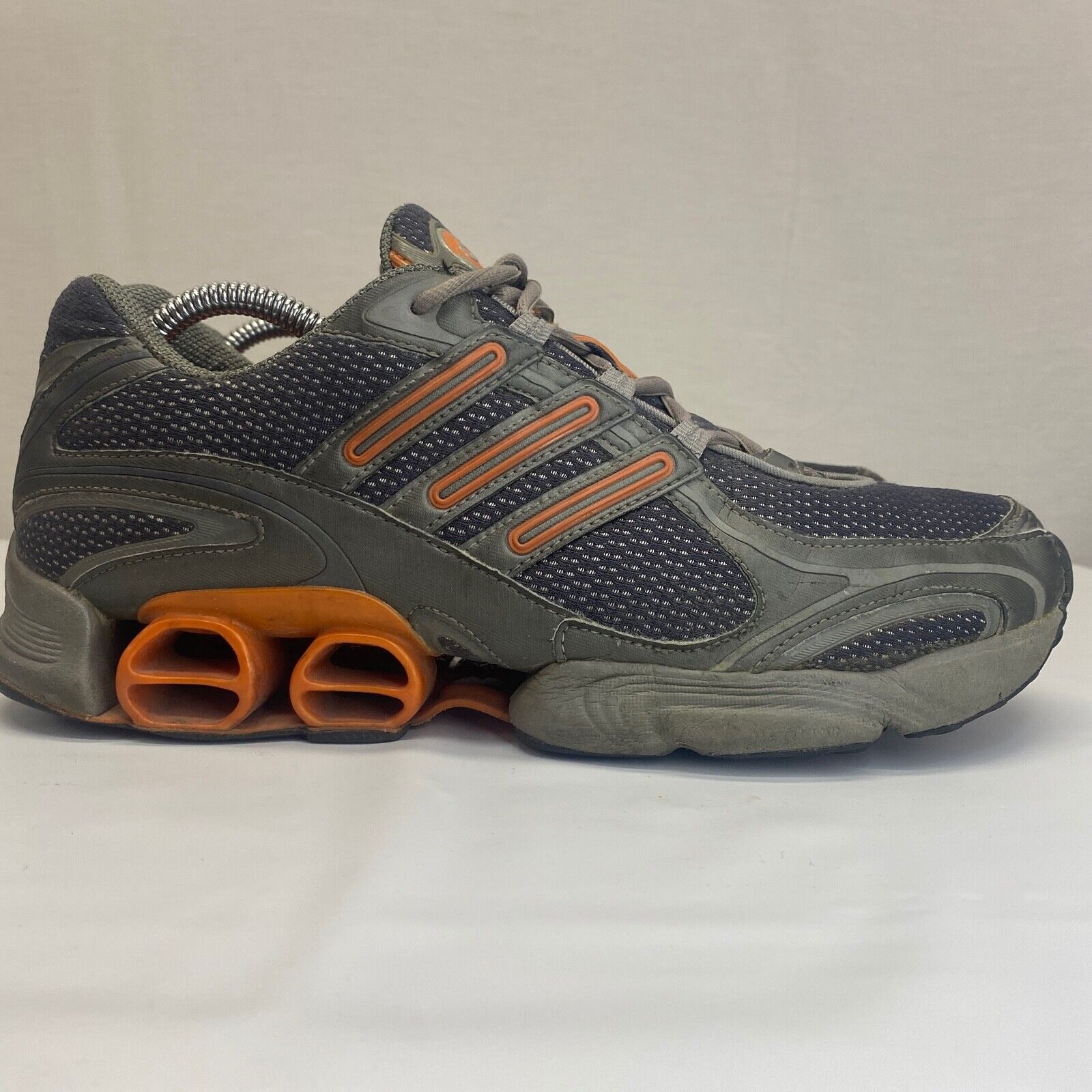 Adidas A3 Bounce, Art No 807558, Gray/Orange, Mens Running Shoes, Size 11 Adidas A3 Bounce, Art No 807558, Gray/Orange, Mens Running Shoes, Size 11