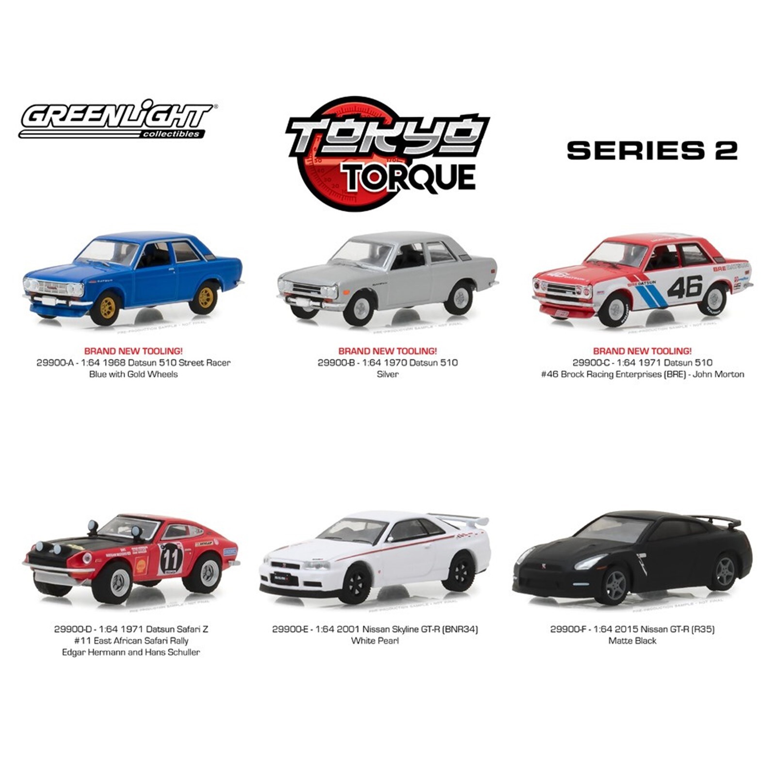 ミニカー Greenlight 1/43 1971 Datsun 510 & 240Z Greenlight 1/43 1971 Datsun 510 & 240Z