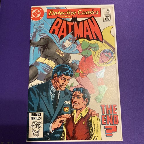 BATMAN DETECTIVE COMICS #542 1984 DC Comics | eBay BATMAN DETECTIVE COMICS #542 1984 DC Comics | eBay