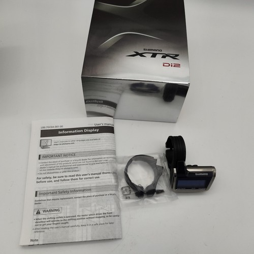 Shimano XTR Di2 SC-M9050 display unit, New In Box | eBay