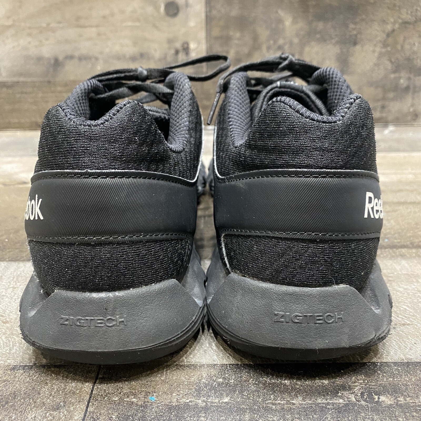 Reebok Zigtech Mens Running Shoes Black 