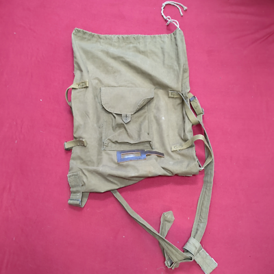 Vintage Soviet military backpack. 1950-60. Good Condition (bag-NOV96)