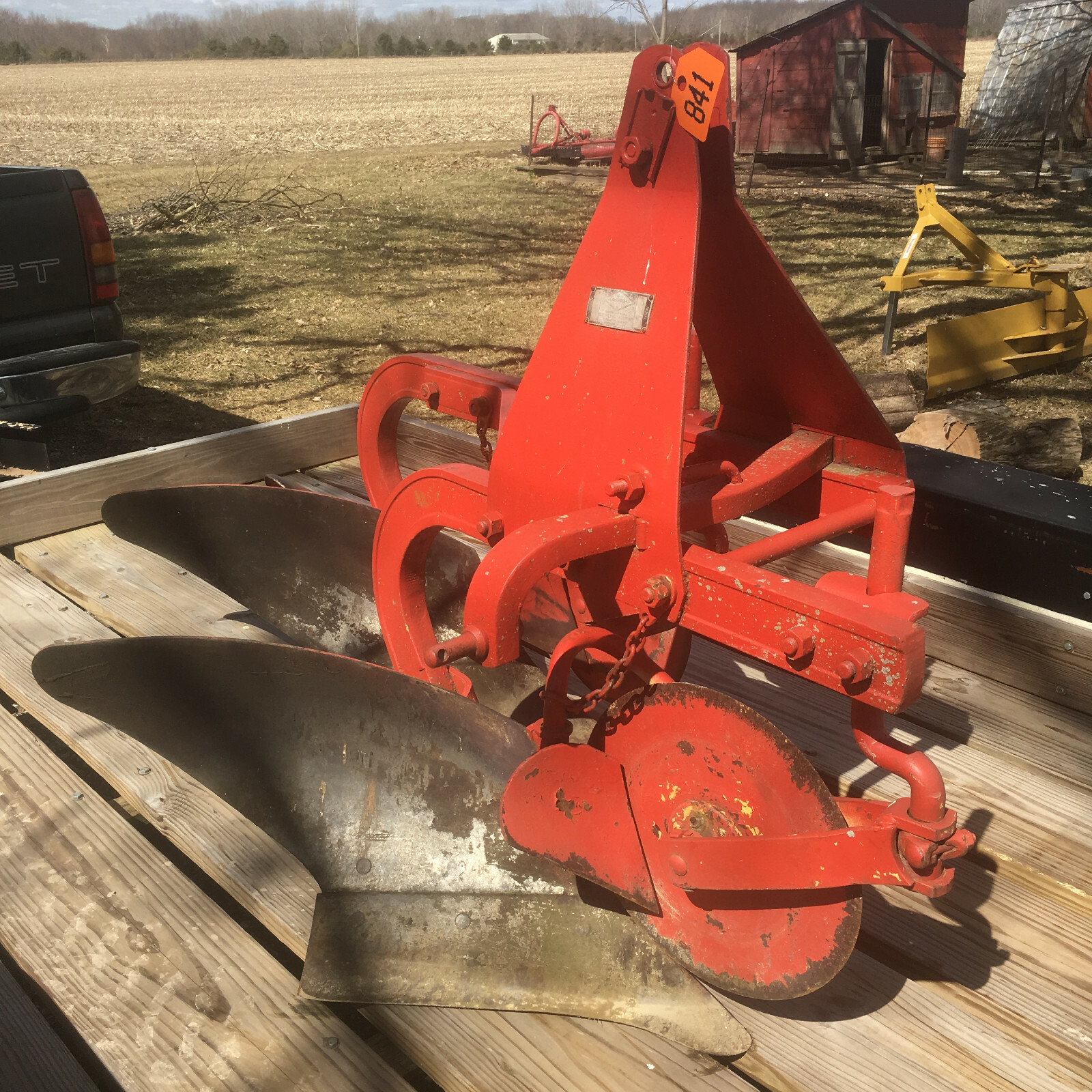 Ford Dearborn Model 10-158 2 Bottom Plow  3p Point Hitch