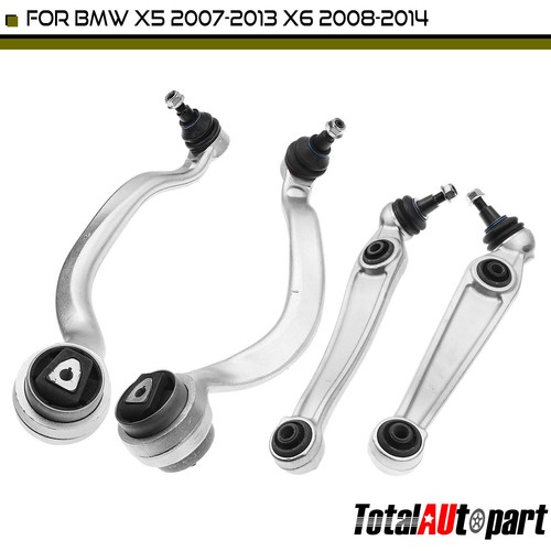 4x Control Arm w/Ball Joint for BMW E70 E71 X5 X6 Front Lower