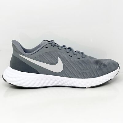 

Nike Mens Revolution 5 BQ3204-005 Серые кроссовки для бега, размер 8,5, Серый, Revolution 5