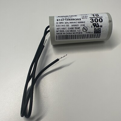 Advance 7C100M30RA Dry Capacitor 10.0 MFD 300V   913710659302