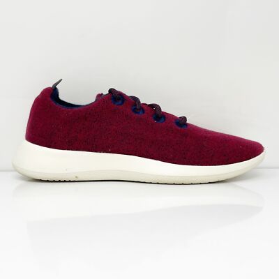 Allbirds Womens Wool Runners 0721 NV1 Красная повседневная обувь Кроссовки Размер 9, Красный, Wool Runners
