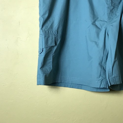 Haband's Fit Forever Mens Size 44 Shorts Teal Cotton Polyester Blend  Flat Front