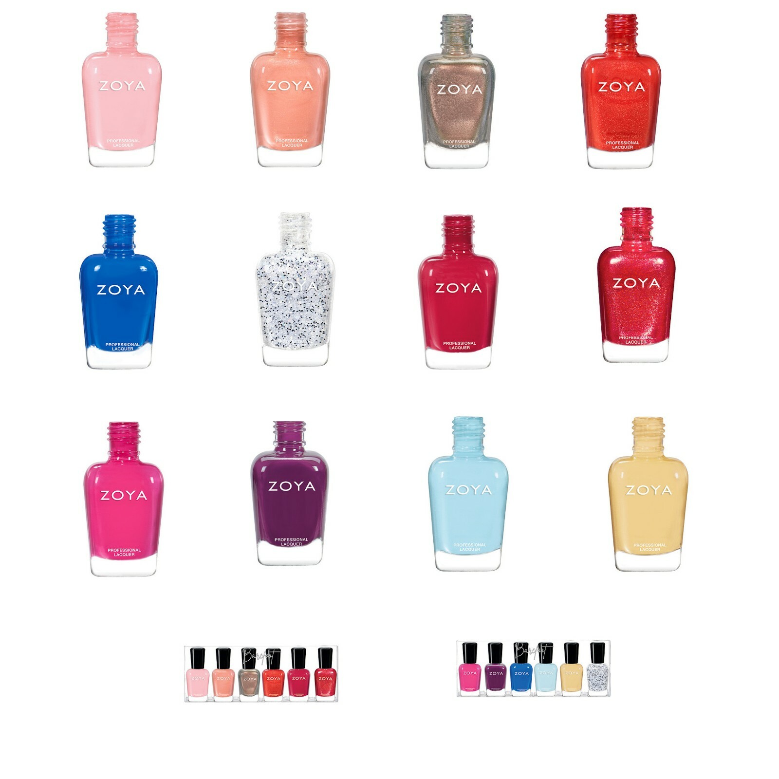 Zoya Sampler Barefoot B Zoya Sampler Barefoot B