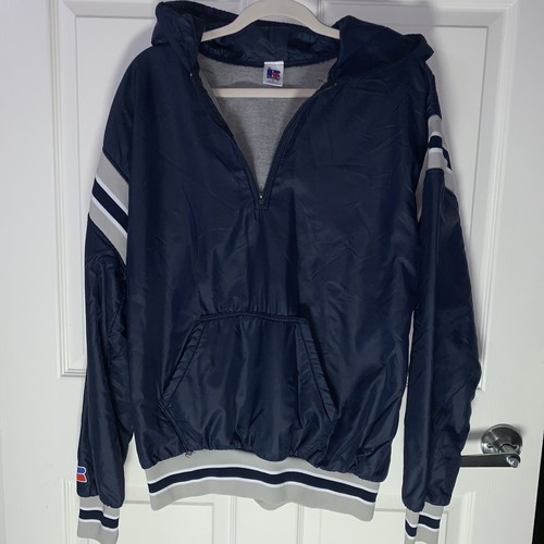 Vintage 80s Russell Athletic made in usa 1/4 Zip Pullover