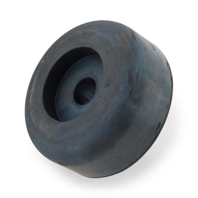 3.5 inch rubber roller end cap with 5/8 Inner Diameter