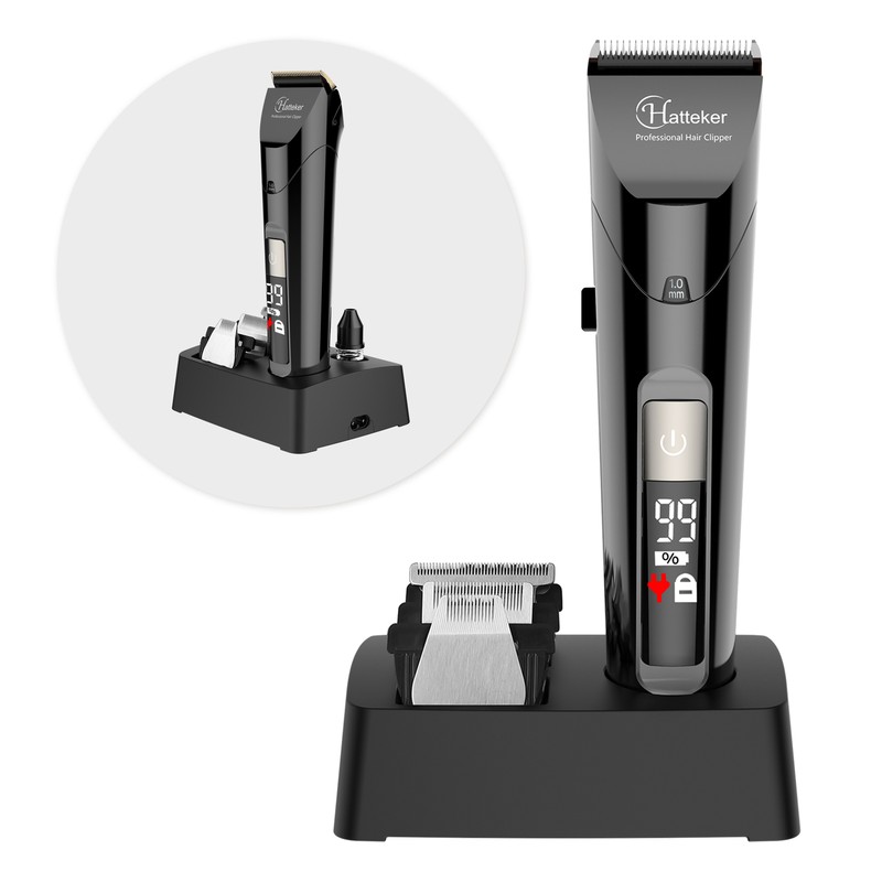 Hatteker Profi Haarschneider Herren Bartschneider Akku- Und Netzbetrieb  4 In 1