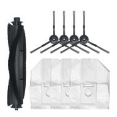 Main Side Brush Kit For RoidMi EVE Plus Sweeper Dust Bag Parts Vacuum Cleaner