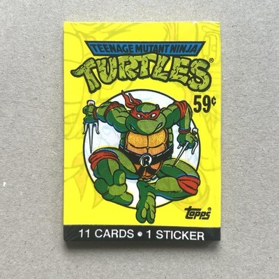 Ninja Turtles (1989) Trading Cards Booster Topps Teenage Mutant TMHT TMNT