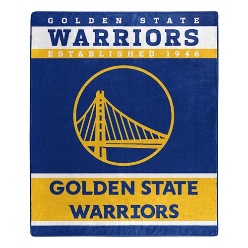 Плед-накидка Northwest NBA Golden State Warriors Raschel, 50 x 60