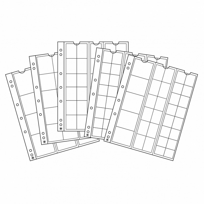 Leuchtturm Optima MÃ¼NzhÃ¼Llen 5er Pack Oder Zwl 10er Pack Alle GrÃ¶ÃEn Auswahl