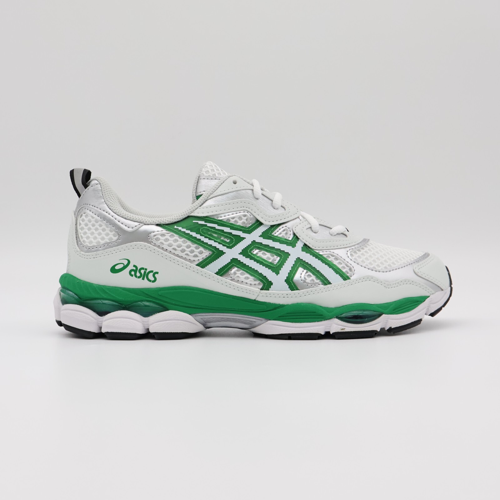 Pre-owned Asics 1201b001-100 Hidden Ny  Gel-nyc White Green (men's)