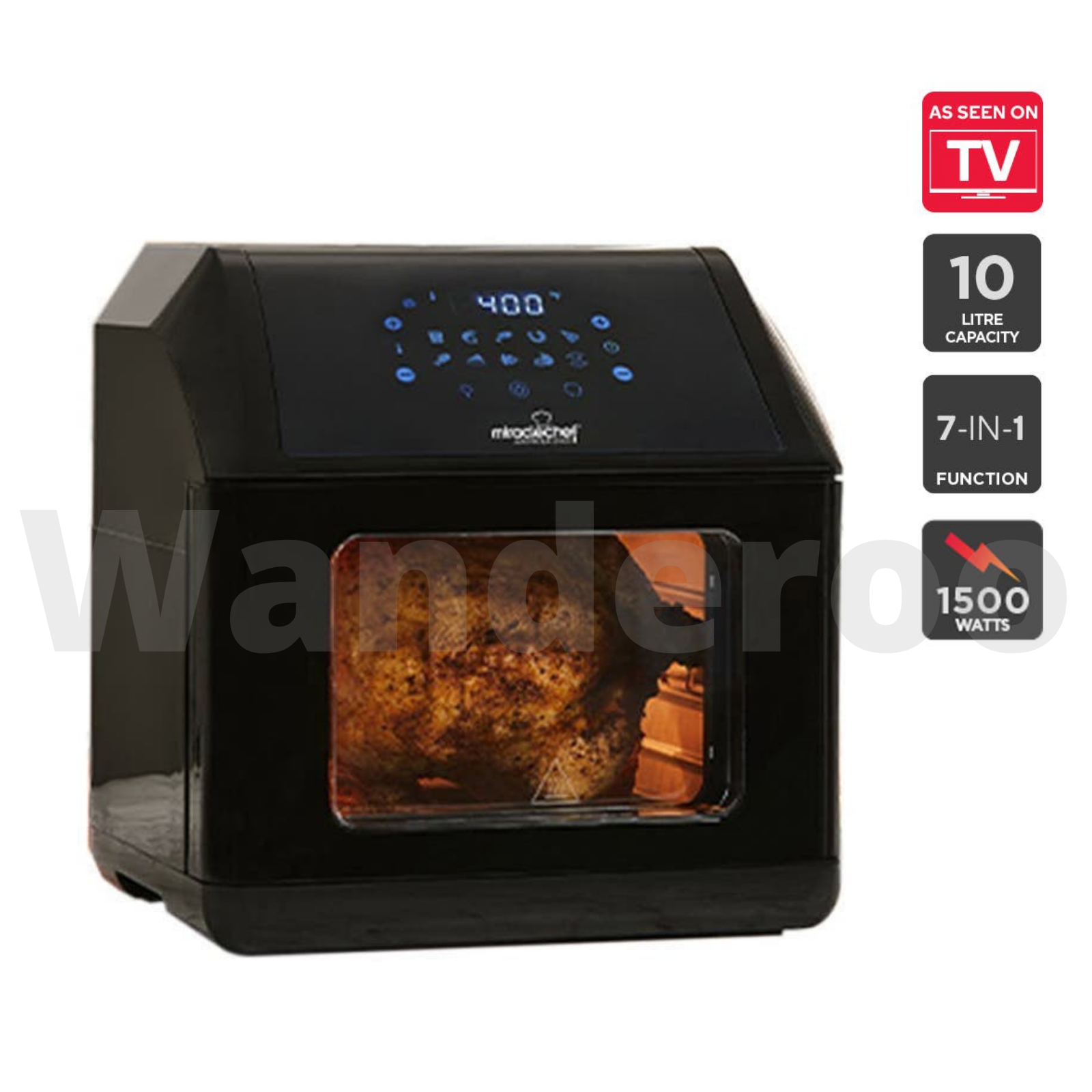 Miracle Chef Air Fryer Oven Deluxe 7in1 Multi Cooker for Sale and