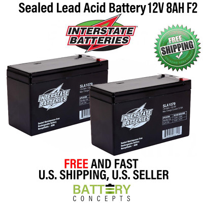 12V 8Ah SLA Backup Battery for APC, UPS, XS1500 ; replaces PS-1290 and RBC5 -2PK
