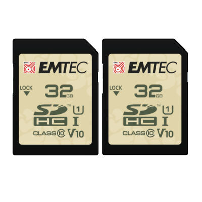Emtec SD 32GB UHS-I U1 V10 Rugged Outdoor Series Card 2-Pack