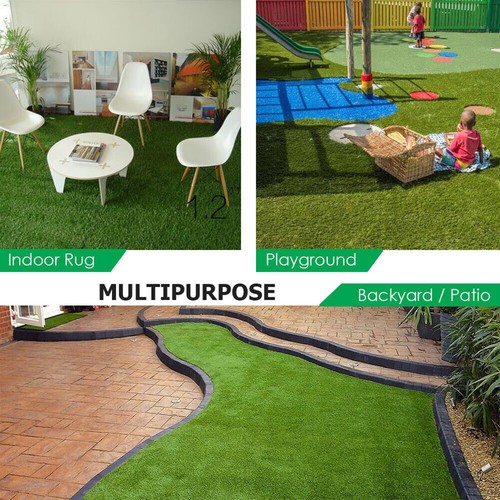 16x6.6 ft Artificial Grass Mat Synthetic Landscape Fake Lawn Pet Dog Turf Garden
