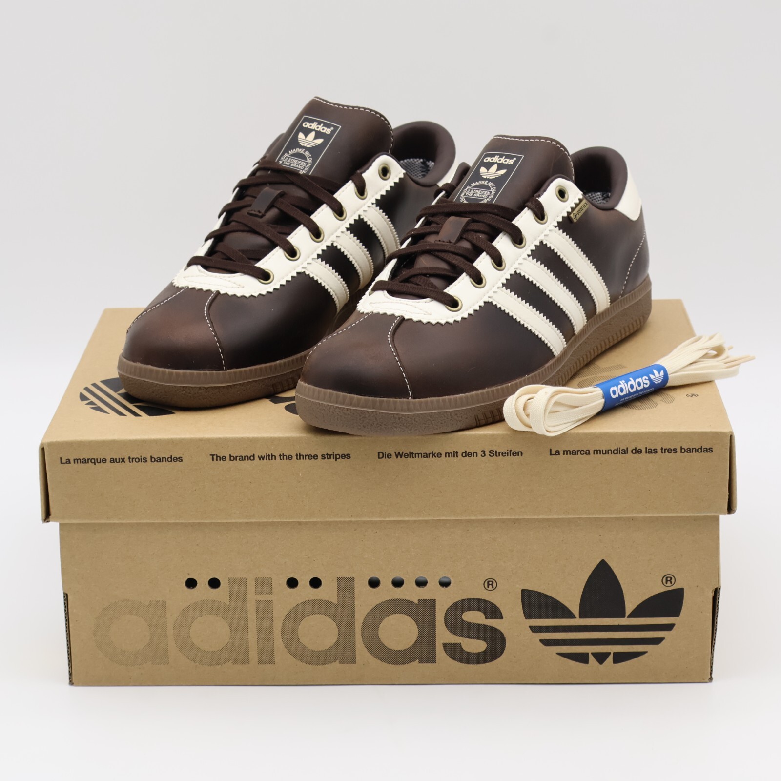IF3800 adidas Originals Bern GORE-TEX Dark Brown Cream White IF3800 adidas Originals Bern GORE-TEX Dark Brown Cream White