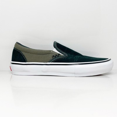 Vans Mens Off The Wall 500714 Зеленые повседневные кроссовки, размер 8,5