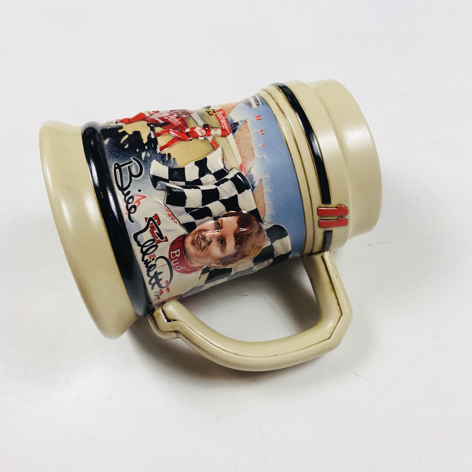 Anheuser Busch 1993 Budweiser Racing Team Stein Second in Series Bud 11 Car