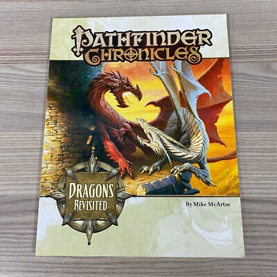 PATHFINDER CHRONICLES DRAGONS REVISITED RPG ROLE PLAY SOFTBACK BOOK SOURCEBOOK