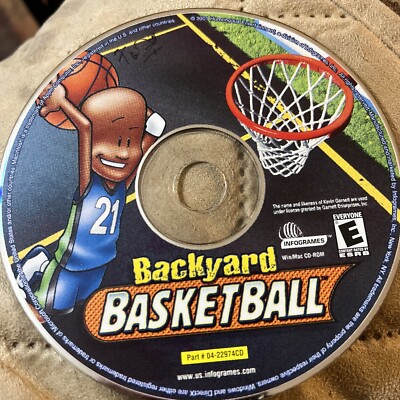 Backyard Basketball (PC CD-ROM, 2001) **DISC ONLY**