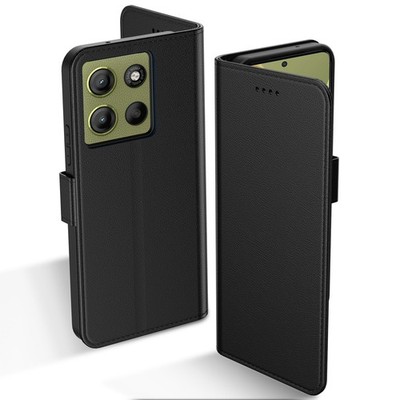 Aiziki Custodia per Motorola Moto G15 Copertura Protettiva in Pelle PU Premium