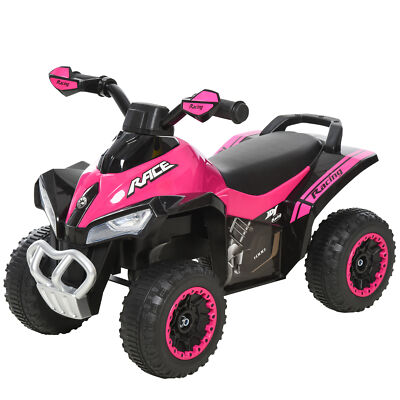 Four Wheeler Sliding Walking Car for Kids Quad Push Ride on ATV Toy Toddler Girl