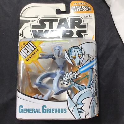 Star Wars The Clone Wars General Grievous 2005 Animated Series Cartoon Network