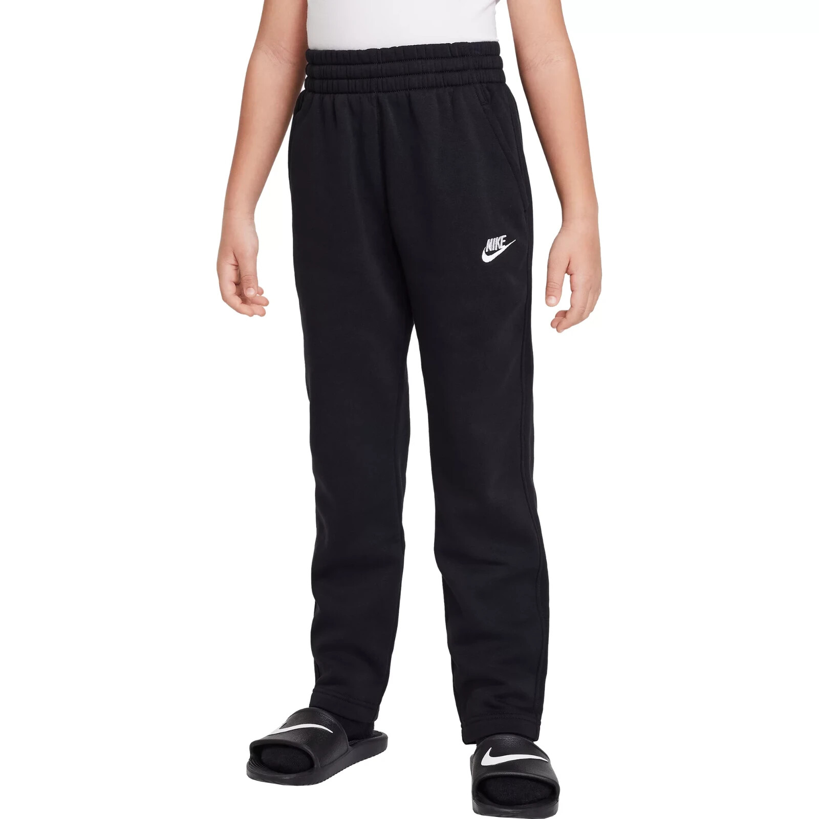 Nike All Kids Fit Sportswear Club Fleece Open-Hem Pants - XS
