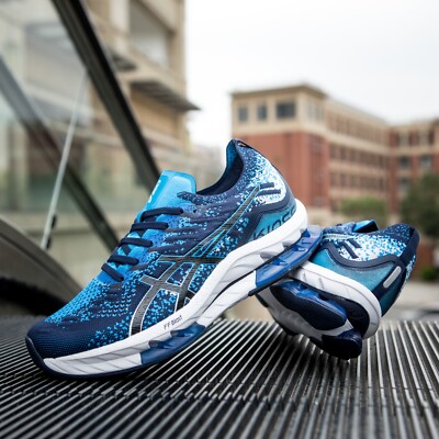 Asics Gel-Kinsei Blast Le 2 Blue Mens Athletic Running Shoes US Size 7.5-11
