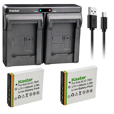 Kastar Battery Dual Charger for DXG DXG-588V DXG-599V DXG-5C0V DXG-5C1V DXG-5C8V