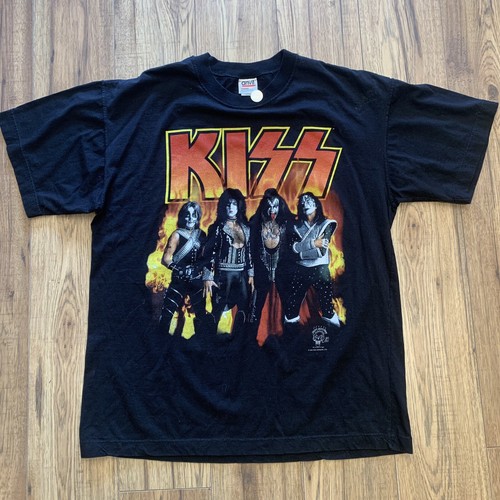 VINTAGE 1996/1997 KISS ALIVE WORLDWIDE TOUR T-SHIRT (Size: XL) | eBay
