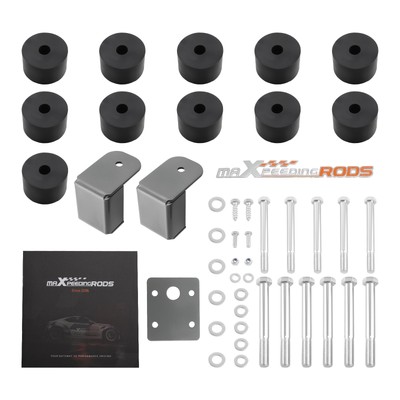 NEW Lift Kit Body Pucks & Brackets for Jeep Wrangler TJ Unlimited 4WD 2004-2006