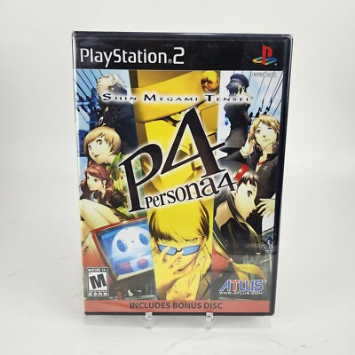 * Shin Megami Tensei: Persona 4 (Sony PlayStation 2 PS2, 2008) Brand New Sealed!