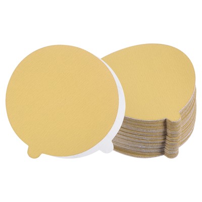 100pcs PSA Sanding Discs 6''x 180 Grit Self Adhesive Sticky-Back Sandpaper w/ Tab