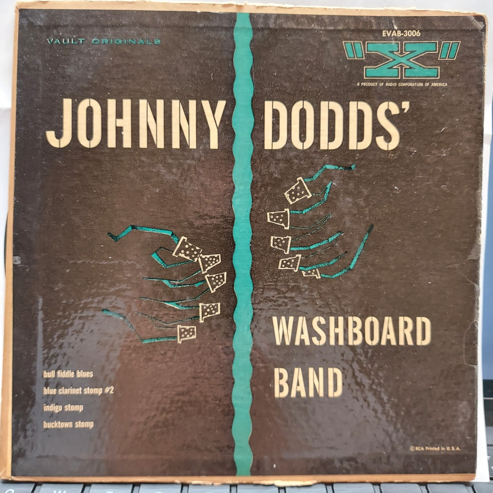 Johhny Dodds Washboard Band, Bull Fiddle Blues, 2 x 7 Johhny Dodds Washboard Band, Bull Fiddle Blues, 2 x 7